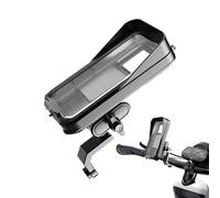 Generisch Cycling Supplies Motorcycle Cell Phone Mount Waterproof Handlebar Phone Mount with Rain Cover for Driving Road Navigation GPS Viewing Video Recording Calling Entertainment