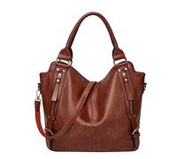 Generisch Dart Bags Fashion Women Plain Zip HnadBag Mobile Phone Bag Shoulder Bag Sports Trousers Short Men's Bags, brown, One Size