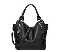 Generisch Dart Bags Fashion Women Plain Zip HnadBag Mobile Phone Bag Shoulder Bag Sports Trousers Short Men's Bags, black, One Size