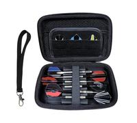 Generisch Dart Case Portable Dart Case - Protective Storage Box for Steel Tip Darts with Compact Design Safe Transport for Players Training Competition League and Travel