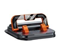 Generisch Dashboard Phone Holder - Smartphone Holder for License Plate | Foldable 2 in 1 Suction Phone Holder for Dashboard License Plate