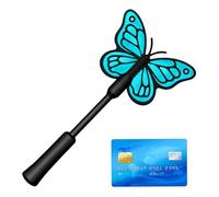Generisch Debit Card Wall Holder, Butterfly-shaped Contactless Payment Tool, Alternative Credit Card Reader, for Travel, Shops, Cafés, Restaurants, Hotels