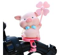 Generisch Decoration Pinwheel Windmill, Scooter Accessories Children - 14.5 x 8.5 x 10.5 cm Stylish Fun Cute Animal Compact Ornament, Children's Motorcycle - Handle Outdoor Girl Windmill Accessories