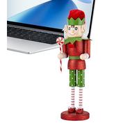 Generisch Decorative Nutcracker Christmas Figure | Nutcracker Figures | Wooden Figure 38 cm for Holiday Dining Table Kitchen Living Room Table Decoration