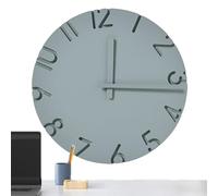 Generisch Decorative, with 3D Numbers and Cement Texture in 30 cm Format, Modern Wall Decoration, for Classroom, Farmhouse, Living Room, Kitchen, Office and Bedroom