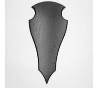 Generisch Deer Trophy Sign Pointed in Dark Oak AF 51 x 24 cm Stag Shield