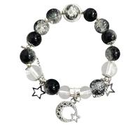 Generisch Delicate Bracelet Women's Pure Pearl Bracelets for Women 2025 Handmade Stylish Adjustable Dainty Beach Bracelets Dark Blue Women, one size, Plastic, No Gemstone