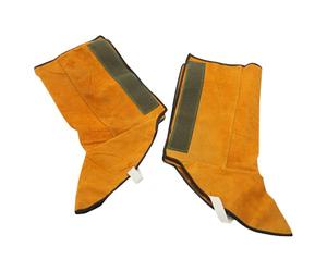 Generisch Des Pieds De Soudage, Couvre-chaussures De Soudage Résistants À La Chaleur Et À L'abrasion, Outils De Soudeur De Travail De Protection De Pied D'abrasion De Chaleur De Flamme Pour L' E