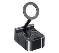 Generisch Desk Mobile Phone Holder, Magnetic Mobile Phone Holder with Wireless Speaker, Mobile Holder, Desk Accessories, Practical Gadget, Multifunctional for Father's Day, Birthday Gift