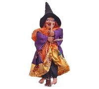Generisch Desktop Ornament Figure for Mystical Yellow Collectible Display Altar Witch Idea (Yellow, 20 x 7 cm)