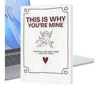 Generisch Diary for Couples - Entertaining Notebook Made of Cardboard with Instructions (English language ), Pair Memory Book - For Beginners Couples Men Home