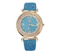 Generisch Digital Watch Women's Waterproof Nickel-Free Steel Women's Watch Men's Watch Blue Dial