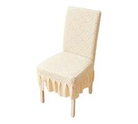 Generisch Dining Chair Cover - Velvet Dining Chair Covers | High Elastic Dining Chairs | Stretch Velvet Chair Covers for Dining Room Chairs, Removable Velour Dining Chair Covers, Plush Chair Cover