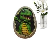 Generisch Dinosaur Egg, Handmade Decoration and Filling Items, Hatching Dinosaur Eggs, for Adults, Children and Girls, for Home, Easter Parties, Indoor, Birthday Party