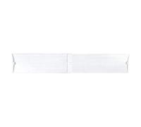 Generisch Direct Deflector Air Flow Cover Windscreen Universal Air Conditioning Blow Direction Other (White, One Size)