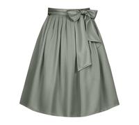 Generisch Dirndl Blouse Women's Stylish Wrap Skirt for Women for Beer Festivals Everyday Versatile Casual Outfit with Waist Band Design, Army Green, L