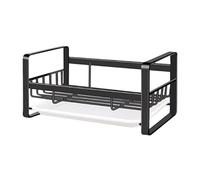 Generisch Dish Holder, Kitchen Holder, Washing Up Liquid Holder with Drain Tray, Dish Brush Stand, Multi-Purpose Organiser for Organising and Dish Cloth