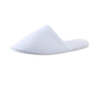 Generisch Disposable Slippers, Women's and Men's Slippers, Flat Leisure Shoes, Non-Slip Felt Slippers, Unisex, Soft Sole Shoes for Hotels, Guesthouses and Bed & Breakfasts Indoor, G, One Size