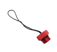 Generisch Diving Bottle Valve Cover - Aviation Aluminum Din Dust Plug Lightweight | Rust Resistant Threaded Protective Cap for Diving Bottles and Underwater Exploration