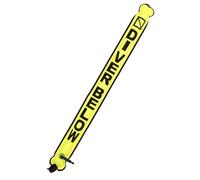 Generisch Diving Float, Underwater Buoy, Highly Visible Underwater Safety Sausage, Swimming Buoy for Diving Made of Nylon Fabric with Coating