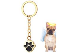 Generisch Dog Ash, Memory Pendant, Hinged Stainless Steel Novelty Decoration, Pet Ash, Keepsake, for Bed Side, Dorm, Keys, Work, Offices, Daily Holiday, Home, School, Room, Table