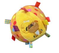 Generisch Dog Ball, 15 cm in Diameter, Squeaky Puppy Movement, Play and Chew Games, Interactive Play Ball with Bell - for Garden, Training, Park, Outdoor, Indoor