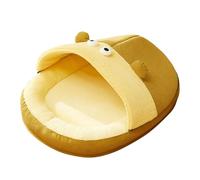 Generisch Dog Bed Cave, Enclosed Cat Nest, Slipper Design Cover with, Washable Aid with Sturdy Build, Modern Winter Style, Accessory for Puppy Kitten Small Medium Large 19.69 x 175 x 7.87 Inches