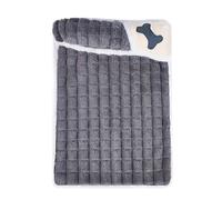Generisch Dog Bed Mat, Washable Mat with Non-Slip Base, Cage Bed with Soft Cushion for Small Dog Breeds, Dog Kennel Mat, Easy Maintenance