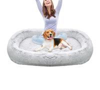 Generisch Dog Beds for Large Dogs, Comfortable Dog Bed, Inner Cats Caves, Comfortable Washable Pet Cushion, Non-Rutp Plush Cushion, Cat Sleeping Pad for Indoor Use at Home