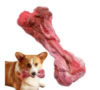 Generisch Dog Chew Toy - Bone Shaped Bite Resistant Realistic | Robust Pet Chew and Biting Toy | For Daily Relaxation Wellness Playtime Home Training Indoor Outdoor
