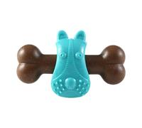 Generisch Dog Chew Toy, Puppy Bone Chew Trainer, Interactive Chew Toy with Slow Feeder for Teeth Cleaning Against Boredom and Biting Pain
