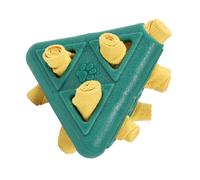 Generisch Dog Chew Toy, Pyramid Shaped Automatic Feeder for Puppies and Dogs, Bite Resistant Treat Toy for Puppies and Dogs, All Sizes, with Intelligence Game Function