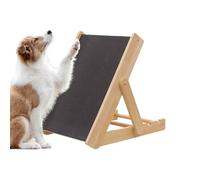 Generisch Dog Claw Scratching Board - 3-Way Height Adjustment Claw Grinder for Pets - Claw Care Board for Dogs, for On the Go Garden Home Training Boredom Removal Furniture Protection