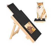 Generisch Dog Claw Scratching Board - Wood, 13.8 x 10.4 inch, Heavy Duty Storage Plate, Nail Scratcher, Furniture Protector with Treat Box, Healthy Nail Care, Paw Care Tool for Living Room, Balcony