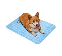 Generisch Dog Cooling Mat - Cooling Velvet Mat for Dogs Indoors, Breathable Summer Bed Linen for Pets, Washable for Sofa, Floor, Motorhome Seat, Camping, Travel