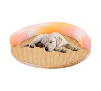 Generisch Dog Cooling Mat, Washable Rattan Cooling Mat, Cat Sleeping Area & Dog Bed for Small Animals, Senior Puppies in Bedroom, Living Room, House