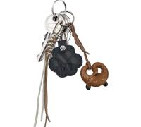 Generisch Dog Fur Keyring | Pet Keepsake Keychain Memorabilia | Lightweight Collector Key Ring for Families Home Paw Puppy Memories