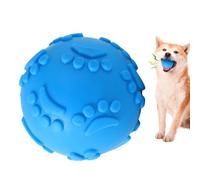 Generisch Dog Grinning Toy Ball - Latex Chew Toy, Creaking Toys for Aggressive Chew Dogs, Interactive Chew Toy for Puppies to Relieve Teeth, Lambhel
