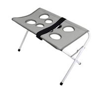 Generisch Dog Grooming Hammock - Polyester Net 66 x 33 x 40 cm | Scratch-Resistant 8-Hole Trimming Aid | Animal Fixing Holder for Claw Cutting Bathing Haircut Zorg Small Medium Puppies Home Use