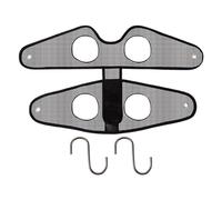 Generisch Dog Grooming Sling, Scratch-Resistant, Breathable Mesh Fixation Bag, Dog Hammock for Care with S-Hooks, for Home and Bathroom, Claw Cutting, Teeth Brushing, Ear Cleaning