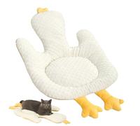 Generisch Dog Kennel Pad - Washable Arctic Velvet Sleeping Mat | PP Cotton Puppy Mattress, Cute Duck Star Bed for Cage Dogs, Cats and Kittens