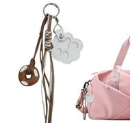 Generisch Dog Keyring - Dog Pile Storage Keyring for Dogs - Lightweight Charm Keepsake Collector for Memories Families Home Kittens