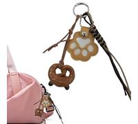 Generisch Dog Keyring, Pet Keepsake Key Ring, - Lightweight Charm Keepsake Collector for Life Memories, Families, Home, Kitten