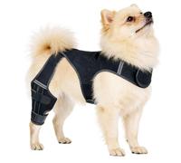 Generisch Dog Knee Brace, Adjustable Joint Support, Rear Leg Splint with Metal Reinforcement, Pet Aid with Stable Quality, 1 x Training Accessories, Bandage for Park and Projects