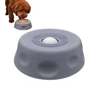Generisch Dog Licking Ball Bowl | Interactive Silicone Lick Toy Slow Down for Dogs, Puppies, Cats, Liquid Treat, Eating, Feeding