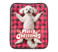 Generisch Dog Mats - Warm Crate Pads for Dog Cages, Dogs Potty Training | Puppy Training Pads, Washable Anti-Slip Rug Pad for Pet Bed House Entryway Outdoor Winter Car Front Floor