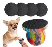 Generisch Dog Nail File, 4 Interchangeable Sandpaper Grooming Tools - Claw Scratching Board for Dogs - for Grooming, Gentle Trimming and Grinding of Claws, Gentle Care at Home and in