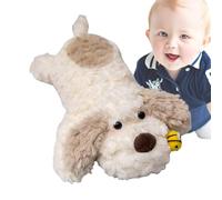 Generisch Dog Plush Toy, Puppy Soft Plush Toy with Design, Dog Figure in Reclining Position, for Adults, Children, Home, Children's Room, Bedroom, Living Room, Sofa, Chair, Desk, Bed