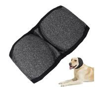Generisch Dog protection for ears, waterproof protective cover, adjustable ear support, stress reduction in noise, rain, thunderstorms, swimming, showering, brushing, care, cutting