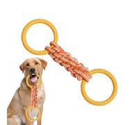 Generisch Dog Rope Toy, Robust Tug Toy for Dogs - Puppy Training Accessories for Pet Owners Trainer | For Playtime in the Garden, Living Room, Bedroom, Patio and Study Room